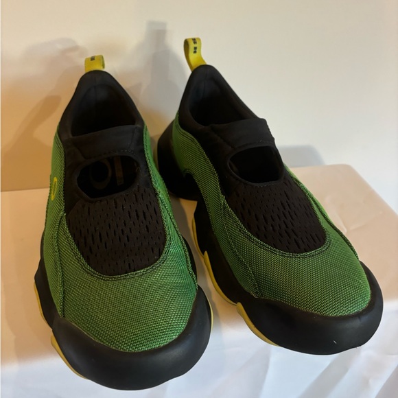Oakley Shoes - Oakley Green and Black Slip-On Athletic Shoes